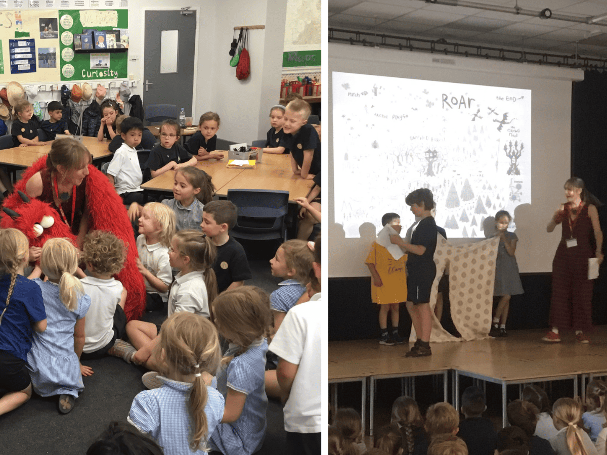 Gorsey Bank was visited by author Jenny Mclachlan.