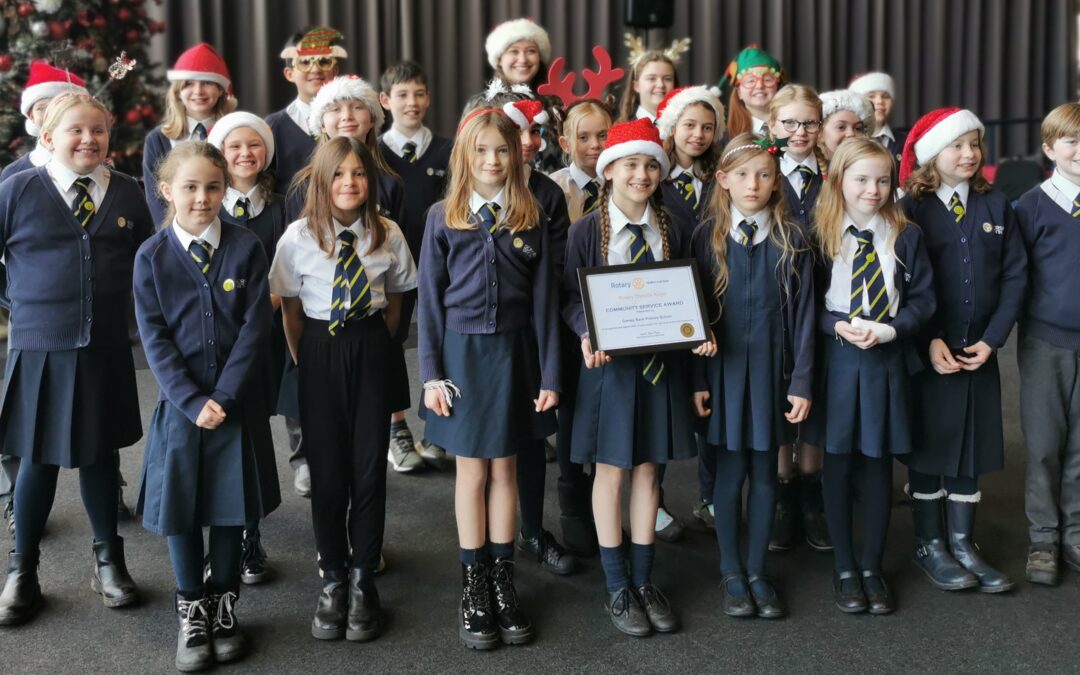 Community award for Christmas choir