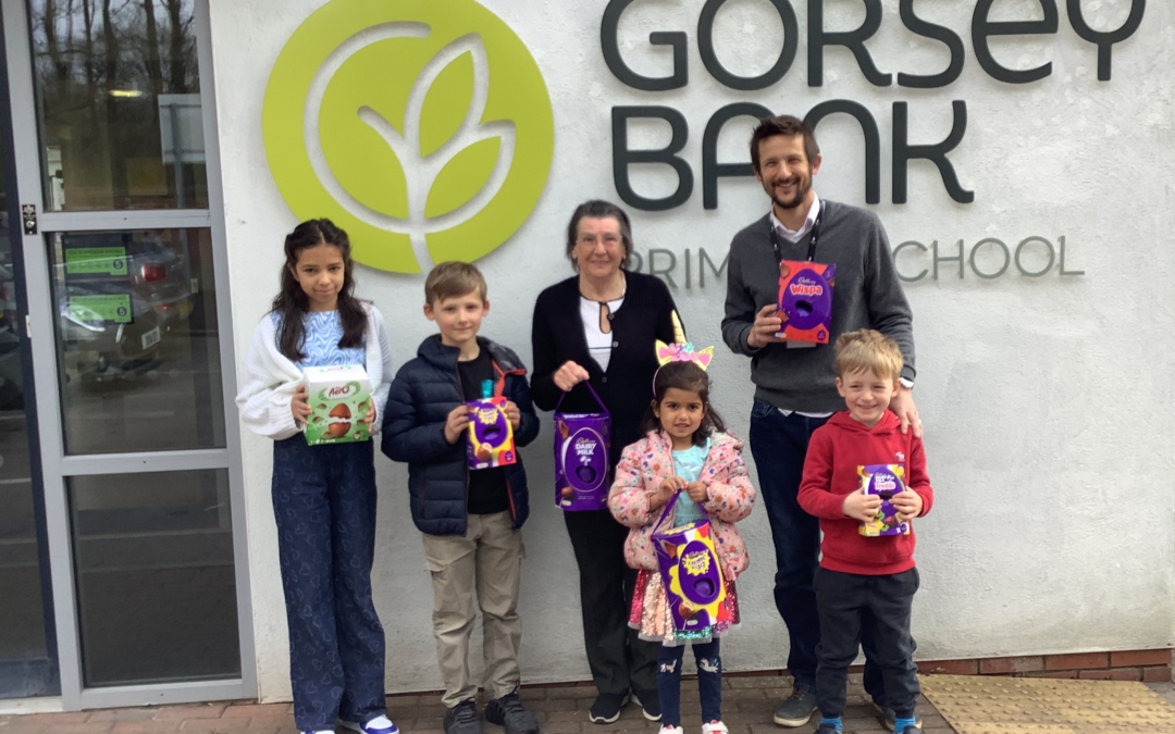 Pupils donate Easter Eggs to their local food bank during annual charity drive