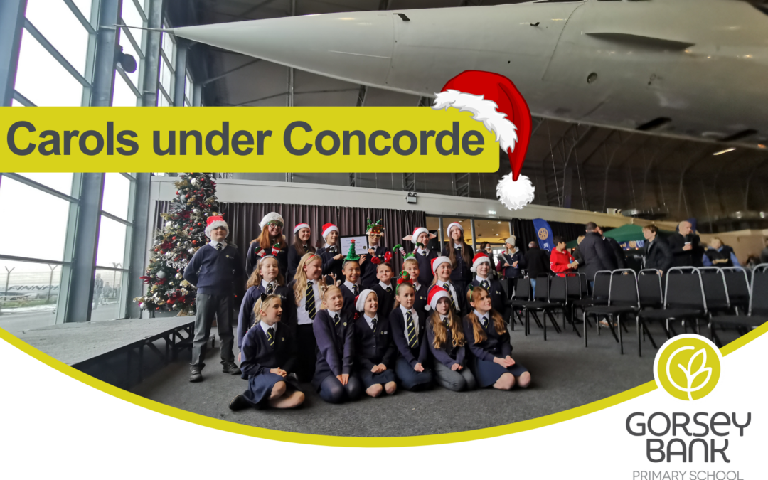 Rockin’ Around Concorde: Gorsey Bank pupils go carol singing