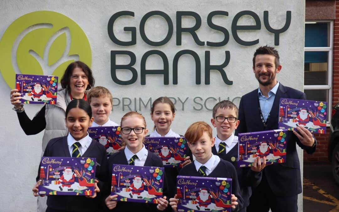 Pupils collect selection boxes for CAFT charity